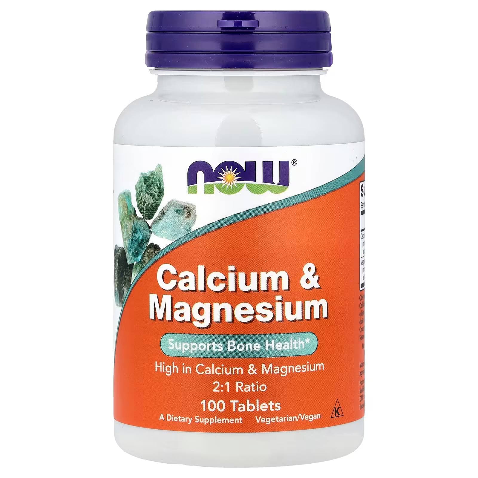 Calcium magnesium 2:1 100tab